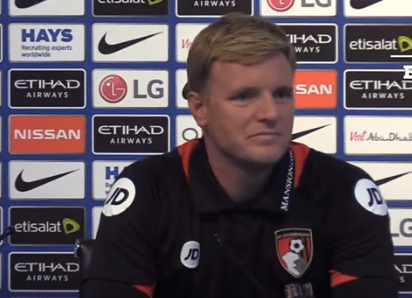  伯恩茅斯主帅下课，助教暂代执掌帅印  