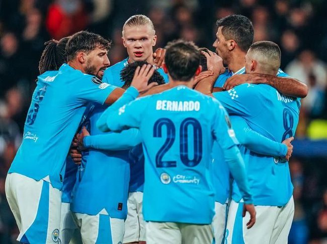  曼城罗德里精准长传助攻哈兰德锁定胜局